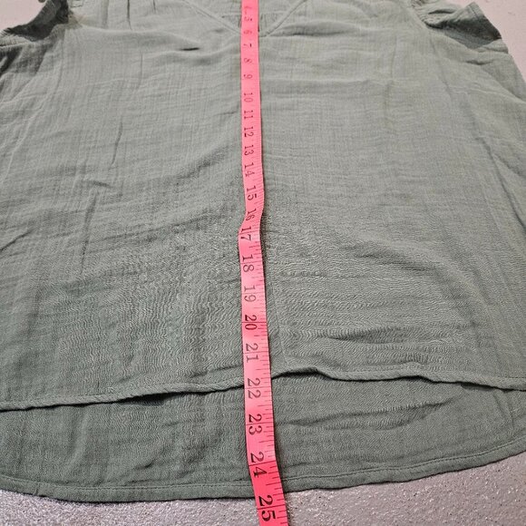 Old Navy Sleeveless Crinkle Gauze Top szL - Picture 9 of 10